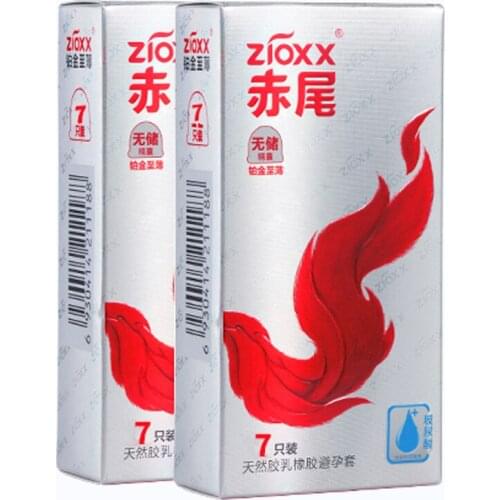 ZIOXX Smooth Lubricated Condoms For Men Penis Sleeve Safe Contraception Adult Large Oil Dropshipping