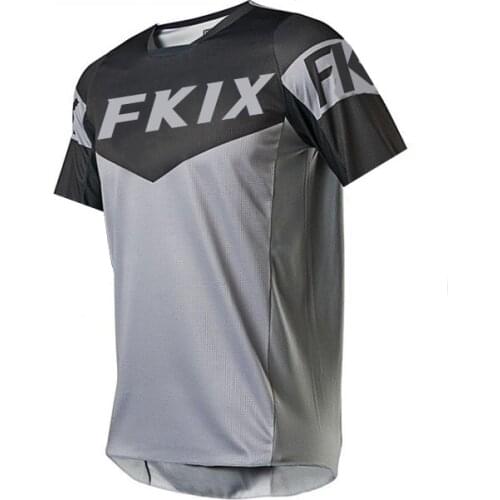 2021MTB jersey DH motocross jersey moto mtb racing off road mountain bike downhill jersey MX BMX cycling Jersey fkix jersey