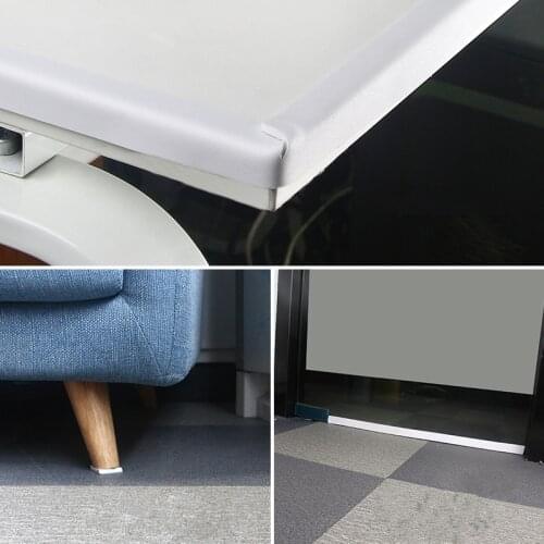 5M Anti slip adhesive tape Acoustic Foam Window door Gap sealer auto bumper Strip Desk edge corner guard furniture leg protector