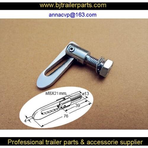 Anti Luce M8 x 21mm Drop Catch Tail Gate Fastener Trailer Horsebox Truck, Fasteners - Bolt-On Type, trailer parts