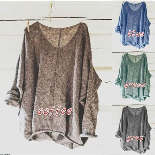 CHAXIAOA Knitted Blouses