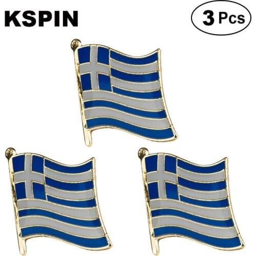 Greece Lapel Pin Brooches Pins Flag badge Brooch Badges