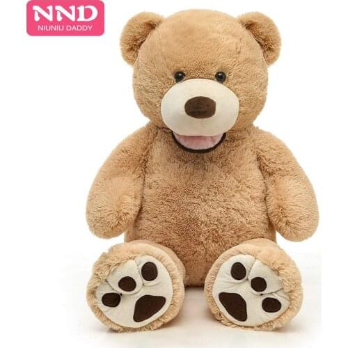 80cm to 260cm giant bear skin toy American Bear plush Teddy Bear bearskin plush fabric plush toy