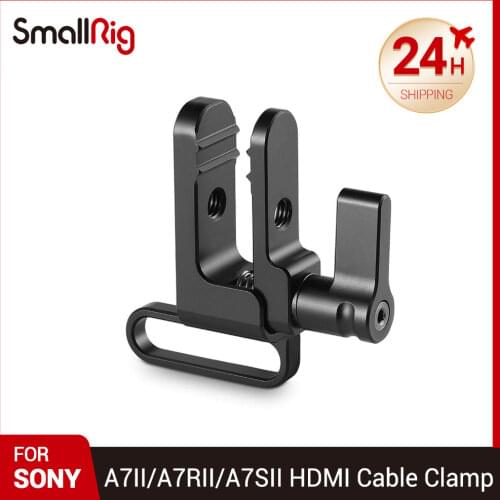 SmallRig A7M2 Camera Cable Clamp for Sony a7II/a7RII/a7SII SmallRig 1660 Cage for Sony A7M3 A7III SmallRig 2087 Cage 1679