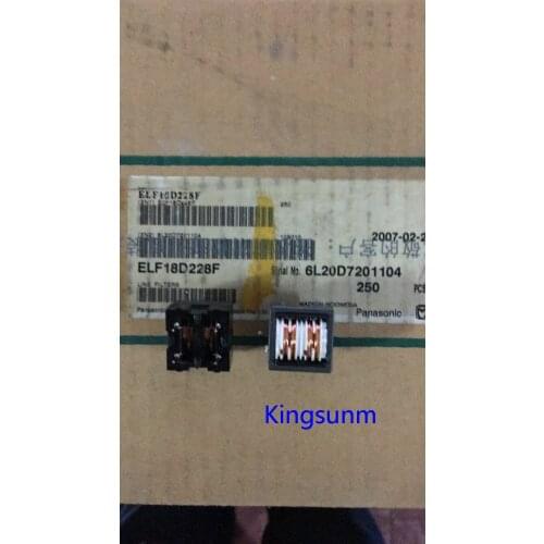 Free shipping 10pcs ELF-18D228F ET20 "2.2MH H SERIES LINE FILTER"