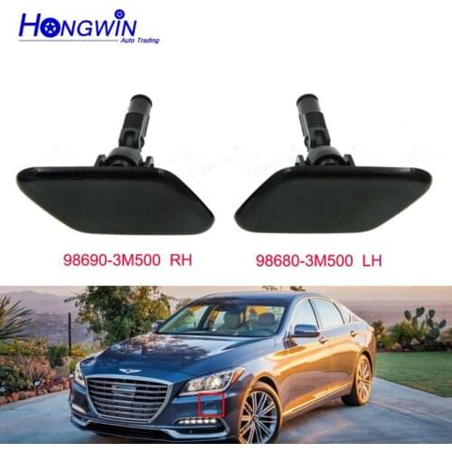 Front Headlamp Headlight Washer Spray Nozzle Jet Cap Cover Left/ ight Side For Hyundai Rohens 98680-3M500,98690-3M500,986903M500