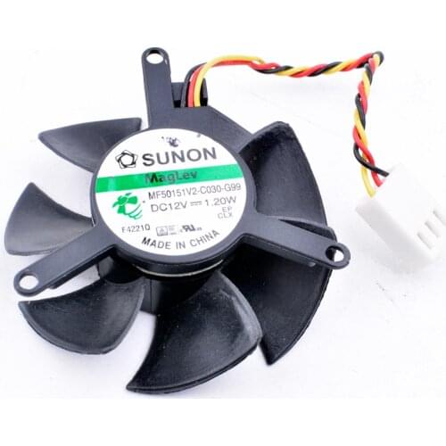 Brand new original MF50151V2-C030-G99 12V 1.20W 3-pin graphics card cooling fan