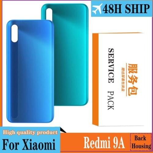 Original Back Housing for Xiaomi Redmi 9A Battery Cover for Xiaomi Redmi9a Back housing Cover Xiaomi Redmi 9A Rear Cover
