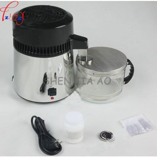 Stainless steel distilled water machine pure dew distillation filter equipment 1L/H distilled water machine 110V/220V 750w