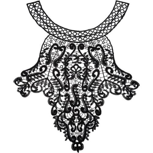 Water-Souble Mesh Lace Polyester Embroidery Patches DIY Handmade Sewing Garment Dress Accessories Material