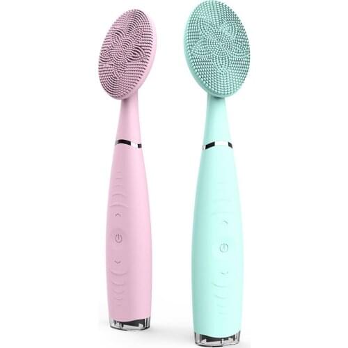 Face Cleansing Brush Waterproof Pore Cleaner Deep Clean High Frequency Vibration Reduce Blackhead Waterproof Shrink Pores