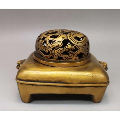Old censer, incense burner, Exquisite home crafts ornaments