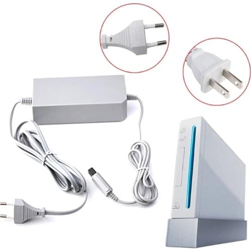 US/EU AC Wall Power Adapter Charger Cable Console Supply Adapter Charger Cable Cord For Wii A/C Adapter Base Station