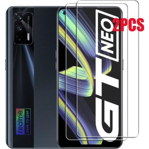 2PCS FOR Realme GT Neo 5G High HD Tempered Glass Protective On OPPO Real me GTNeo Screen Protector Film