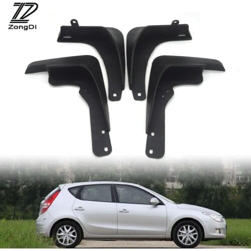 ZD Car Front Rear Mudguards For 2007 2008 2009 2010 Hyundai i30 i30cw i30 Touring Car-styling 1Set Mudflaps Accessories Fenders