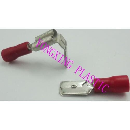 100pcs (50Pairs) Piggy back Female/Male Spade Insulated Electrical Crimp Terminal Connectors block