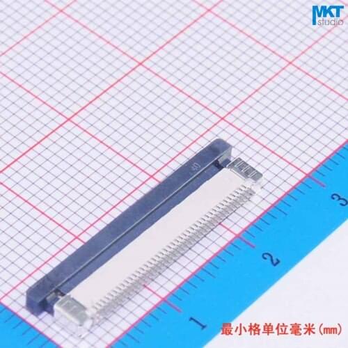100Pcs Drawer Mode Upper Contact Type 40 Pins 0.5mm Pitch 2.0mm Height FFC FPC Connector