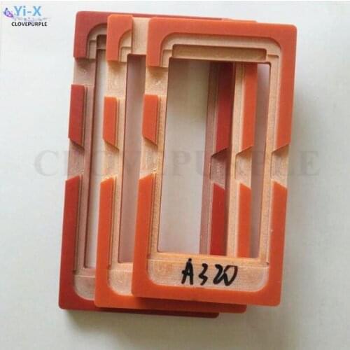 3PCS Glue Mould LCD Screen Glass Mold Holder for samsung Galaxy A320 A520 A720 A3 A5 A7 2017