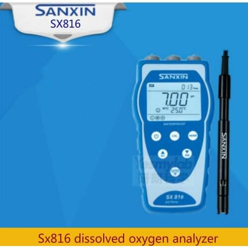 Dissolved oxygen analyzer. Shanghai Sanxin sx816 dissolved oxygen analyzer. Do500 dissolved oxygen electrode