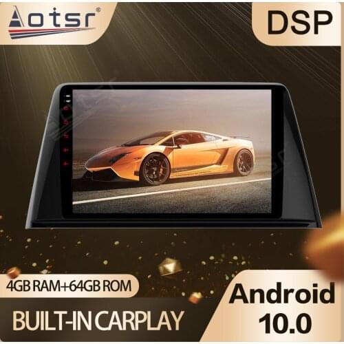 Car Radio Recorder Multi-dvd Player For Peugeot 308 2014-2017 GPS Navigation Android 10.0 64GB PX6 Carplay Auto Stereo Head Unit