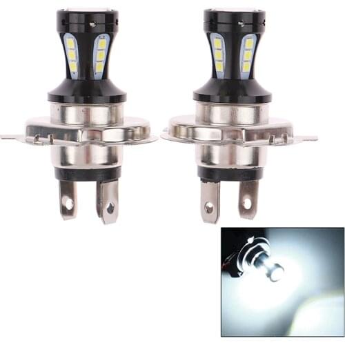 Car Accessories1 Pc H4 18W 6500K Led Licht Super Heldere Wit Hoofd Auto Licht Lamp 67.4X47.3mm