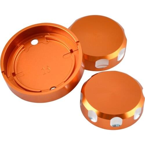 Front Clutch Brake Reservoir Cover Rear Brake Master Cylinder Cap for KTM 1290 SUPER DUKE R GT 2014-2020 690 DUKE 1190 RC8 RC8R