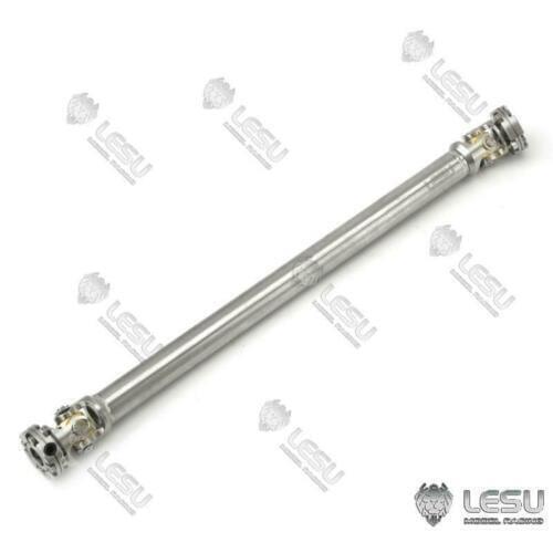 LESU 1PC CVD Drive Shaft Metal 155-195MM Flange 1/14 RC TAMIYA Tractor Truck TH02150-SMT5