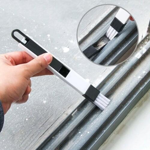 Multifunction Computer Window Cleaning Brush Window Groove Keyboard Nook Cranny Dust Shovel Window Track Cleaner