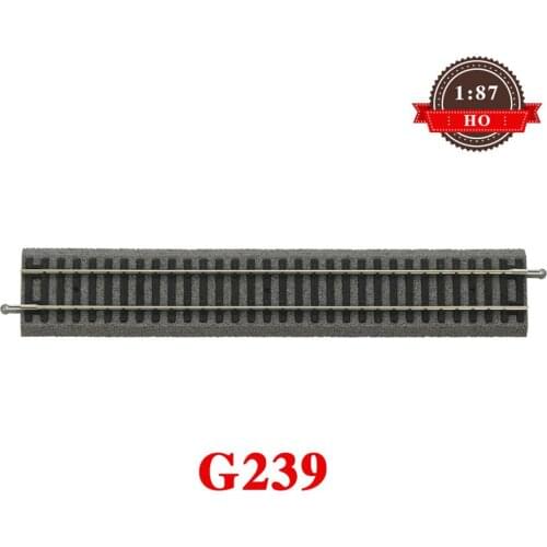 G239 1/87 Train Model Accessories With Road-based Straight Rail 55400 Straight Rail 239mm With Good Quality
