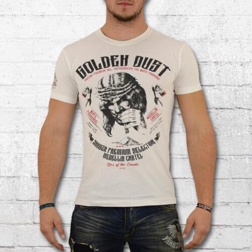 Yakuza Premium Men T-Shirt White Paradise White 2503- Breathable