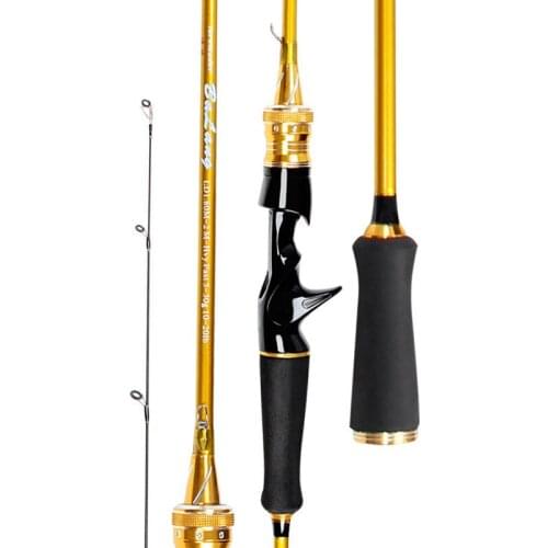 2021 New 1.8m 2.1m 2.4m Fishing Rod For Fishing Lure Wt. 5-30g Line wt.10-20LB M/MH Casting Rod Lure Spinning Fishing Rod Travel