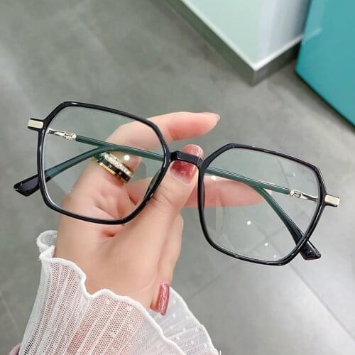 Blue Light Blocking Glasses Women Men Computer Eyeglasses 2021 UV400 Retro Style Eyewear Frame Oversize
