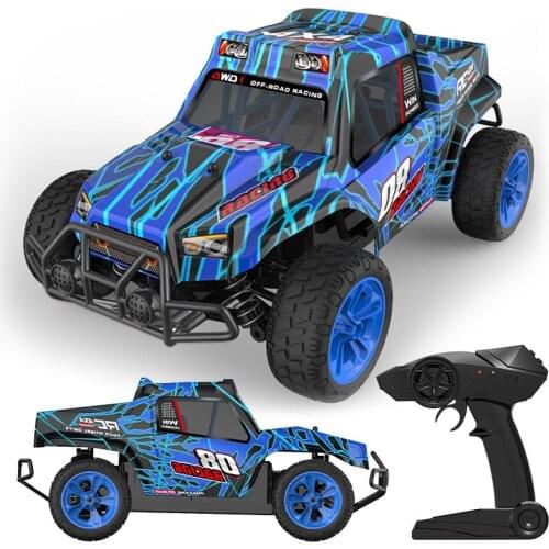 4WD Off-Road RC Electric Racing Car 2.4Ghz Technic High Speed Sports Outdoor Remote Control Buggy Vehicle Toys For Children Boys
