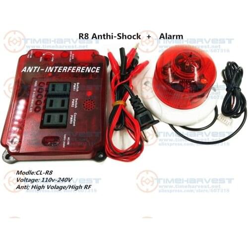 R8 Anthi-shock + Alarm light Anti-interference PCB box with multi functions Anti board for casino slot game cabinet machine