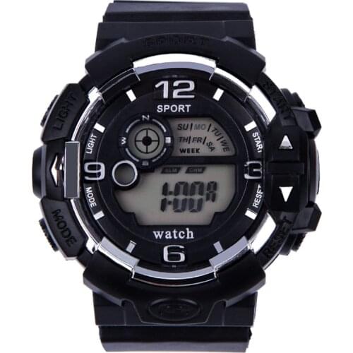 Sports Watches Women Waterproof Digital Watch Girls Students Quartz Clock Wristband Women Watches with Weeks Compass