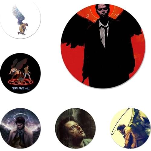 Supernatural Cute Icons Pins Badge Decoration Brooches Metal Badges For Backpack Decoration