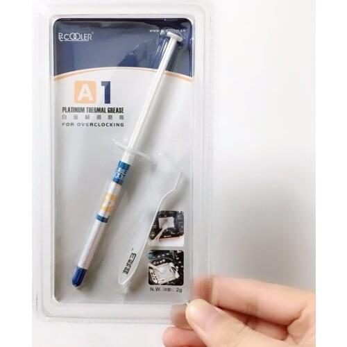 Pccooler A1 PC computer CPU GPU Video card Cooler cooling Heat Sink Radiator Fan Thermal paste Thermal Grease Thermal compound