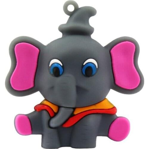 Aminal USB Flash Drive Pendrive 4GB/8GB/16GB/32GB/64GB Genuine Cartoon U Disk Cute Memory Stick Stitch Pen Drive Usb Flash