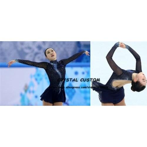 Custom Made to Fit Ice Skating Dresses Graceful New Brand Figure Skating Dresses For Competition DR4263