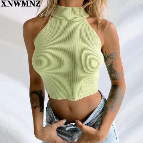 Женские трикотажные майки XNWMNZ China At AliExpress