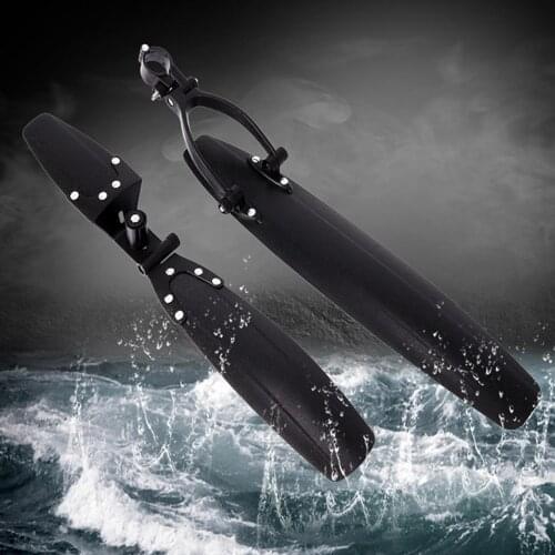 2 Pcs Adjustable Bicycle Fenders Mountain Road Bike Mudguard Front Rear MTB Mud Guard For Bicycle Accessories