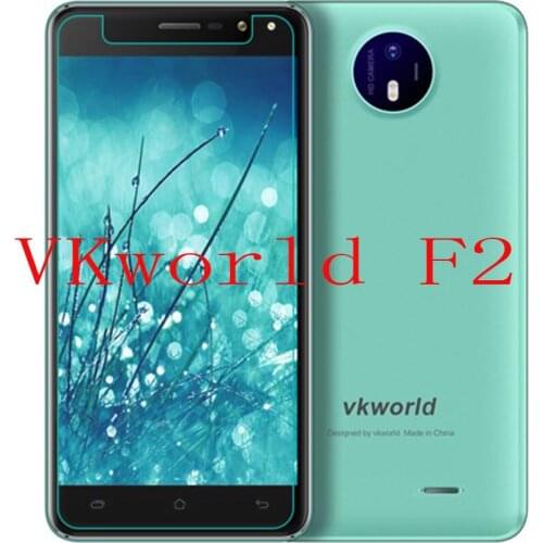2PCS NEW Screen Protector phone For VKworld F2 5" phone Tempered Glass SmartPhone Film Protective Screen Cover