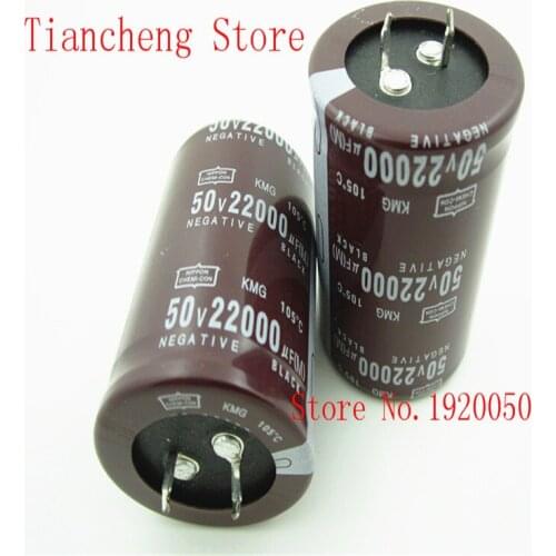 50v22000uf 22000uf50v hard feet electrolytic capacitor volume: 35 x50