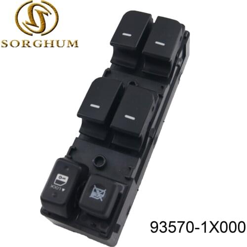 Car Auto Electric Power Master Window Control Switch Button for Kia FORTE Cerato 2010 2011 2012 93570-1X000 Car Styling