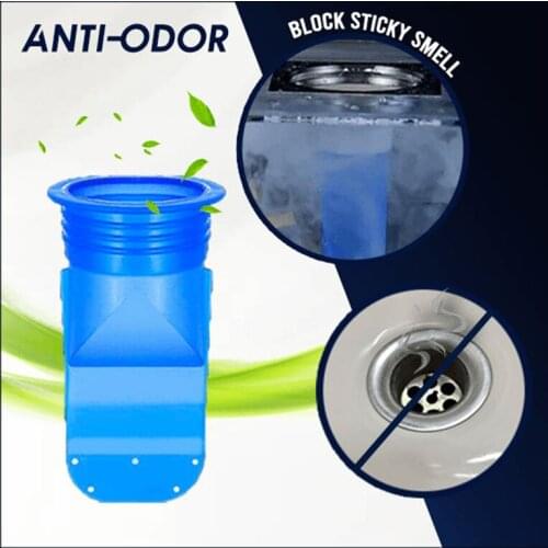 Anti-odor Backflow Filter Eodorization Bathroom Silicone Sink Strainer Shower Channel rain Anti-odor Pest Control Floor rain