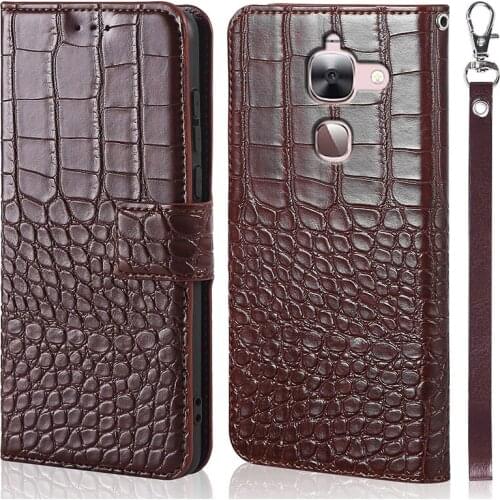 DOREXLON Phone Case Crocodile texture Leather Flip case for Letv LeEco Le Max 2 Case Wallet Cover for Letv LeEco Le Max 2 cover