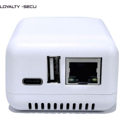 LOYALTY-SECU Network Windows USB to Ethernet Adapter Print Server Android 1 Port White