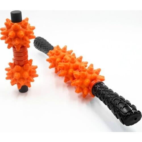 Massage Fitness Yoga Roll Stick Roller Sports Muscle Relax Roller Thorn Ball Lose Weight Muscle Trigger Point Fitness Stick