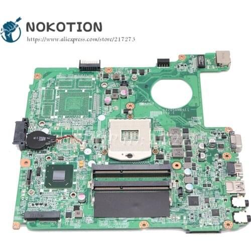 NOKOTION NBV7B11001 NB.V7B11.001 MAIN BOARD For Acer aspire E1 431 Laptop Motherboard DAZQSAMB6E1 HM67 UMA DDR3