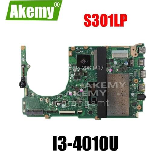 Q301LP S301LP Motherboard For Asus Vibo Book S301LA REV2.0 Mainboard With I3 cpu Fully Tested 90days warranty